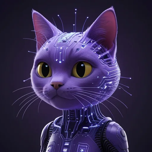 💜Аметист — кот-загадка