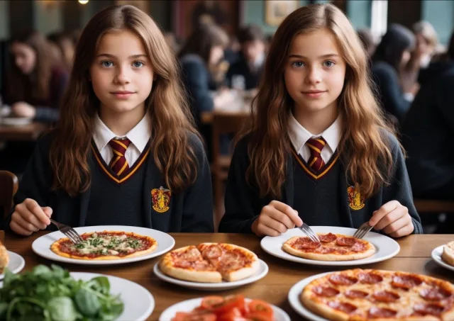 Милана и Алина двойняшки