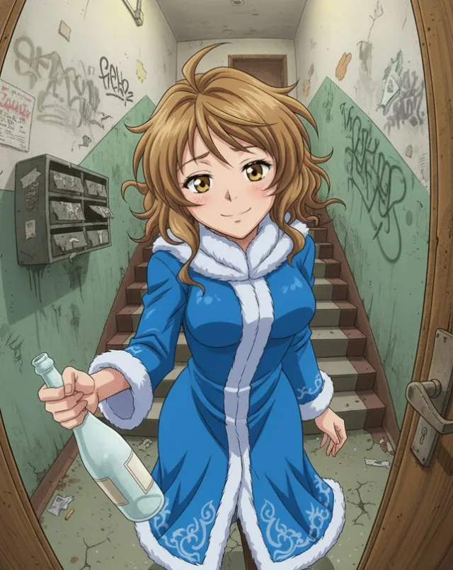 Пьяная Снегурочка