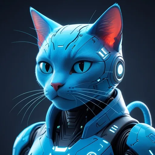 💙Лазурик — кот-энтузиаст